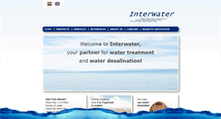 Desktop Screenshot of interwater-eg.com